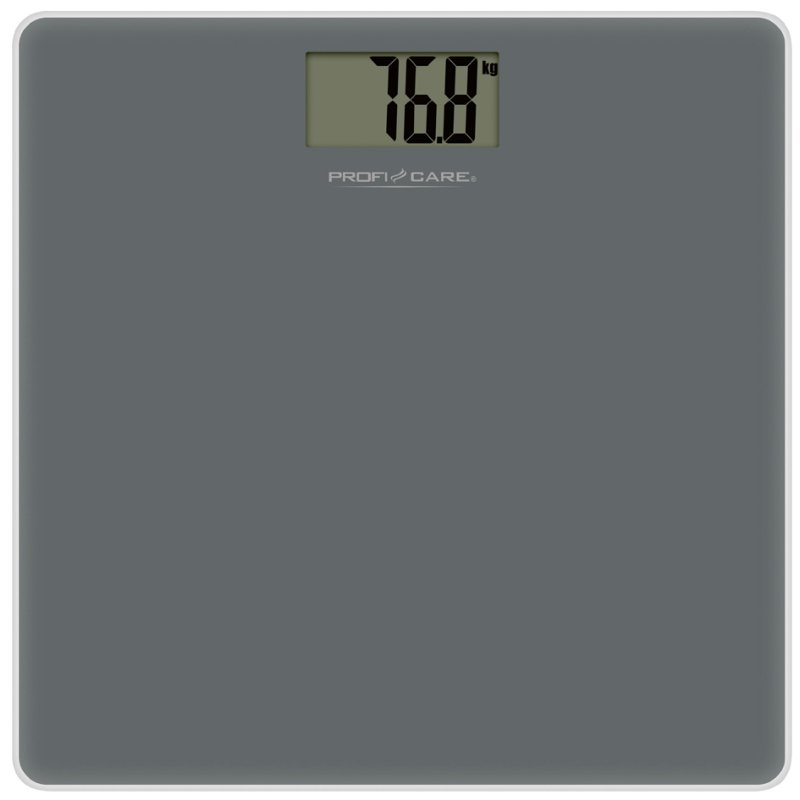 PROFI CARE digitale glazen personenweegschaal PC-PW 3122, wit, 5-180 kg